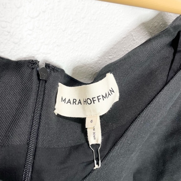 Mara Hoffman Namari Dress In Black 6 NWT - Picture 8 of 11